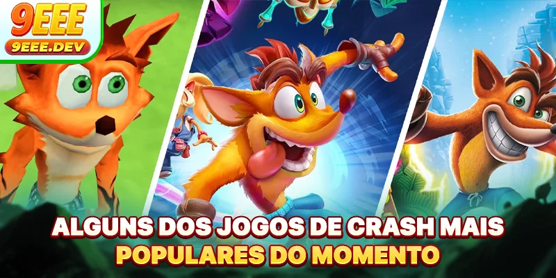 Alguns dos jogos de crash mais populares do momento