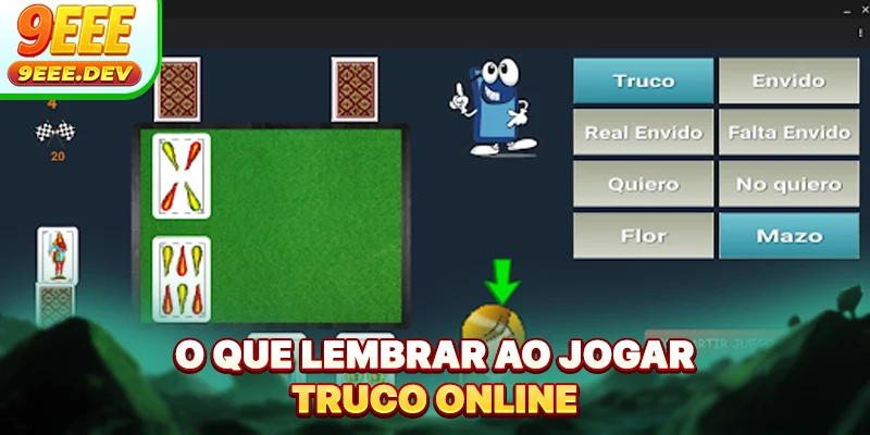 O que lembrar ao jogar Truco online